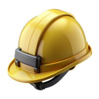 sumptuous reflective baroque Safety helmet with a yellow shell anadjustable straps, studio lighting, isolateon transparent background,high-resolution product photography artisan png