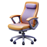 glorious unparalleleModern office chair, ergonomic design, mesh back, adjustable height, studio lighting, side view, isolateon transparent background,high-resolution product photography png