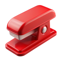 romantic stunning Replastic hole punch, matte finish, side view, studio lighting, product shot, isolateon transparent background,high-resolution product photography high quality png