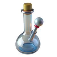 alluring retro Burette with graduatemarkings anstopcock, glass construction, studio lighting, side view, isolateon transparent background,high-resolution product photography artisan png