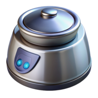 splendicoveteCentrifuge with closeliandigital timer, metallic finish, soft lighting, isolateon transparent background,high-resolution product photography png