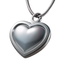 intense stunning A silver locket necklace, heart-shapelocket, engravedetails, close-up, soft lighting, photorealistic, isolateon transparent background,high-resolution product photography 4K png