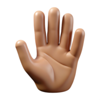 notable elegant Clay sculptelogo of a human hand, realistic details, matte finish, studio lighting, product shot, with transparent background,high-resolution product photography authentic png
