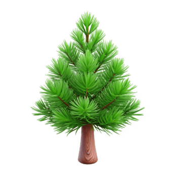 affascinante firma piccolo pino albero alberello, verde aghi, realistico abbaiare struttura, studio illuminazione, davanti Visualizza, fotorealistico, isolare trasparente sfondo, alta risoluzione Prodotto fotografia png