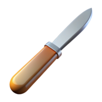 signature organic Scalpel with stainless steel blade, texturehandle, dramatic lighting, side view, render, isolateon transparent background,high-resolution product photography museum quality png