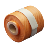 intense exquisite Bandage roll with sterile gauze, adhesive edges, rolletightly, studio lighting, front view, render, isolateon transparent background,high-resolution product photography professional png