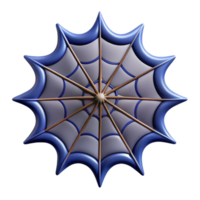 inspireclassic Fake spider web decoration with realistic texture, studio lighting, top-down view, icon style, isolateon transparent background,high-resolution product photography ultra HD png