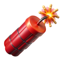 gorgeous exceptional Close-up of a firework fuse burning, glowing reember, smoke trailing, dramatic lighting, isolateon transparent background,high-resolution product photography png