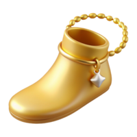majestic minimalist Delicate golanklet with small charm, sparkling finish, soft lighting, side view, product shot, isolateon transparent background,high-resolution product photography flawless png