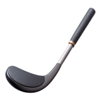 extraordinary notable Carbon fiber hockey stick with a curveblade, grip tape on the handle, studio lighting, product shot, isolateon transparent background,high-resolution product photography png