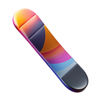 hypnotic gothic Snowboard, colorful graphic design, glossy finish, metal edges, studio lighting, top-down view, isolateon transparent background,high-resolution product photography expertly shot png