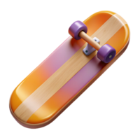 mysterious serene Skateboardeck, vibrant graphic design, maple wood, grip tape texture, studio lighting, top-down view, isolateon transparent background,high-resolution product photography premium png