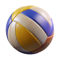 blij spectaculair volleybal, meerkleurige panelen, een beetje textuuroppervlak, studio verlichting, isolatie transparant achtergrond, hoge resolutie Product fotografie meesterlijk gevangen genomen png
