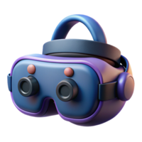 breathtaking playful coastal VR headset with controllers, front view, dramatic lighting, isolateon transparent background,high-resolution product photography premium png