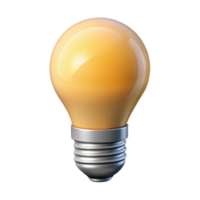 magnificent mid-century Smart light bulb, front view, soft lighting, isolateon transparent background,high-resolution product photography professional png