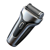 standout renaissance Electric shaver with chrome accents, angleperspective, studio lighting, isolateon transparent background,high-resolution product photography top-tier png