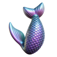 captivating sought-after A single, preservemermaiscale, iridescent anshimmering, studio lighting, front view, isolateon transparent background,high-resolution product photography png