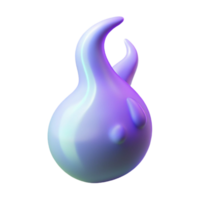 alluring joyful contemporary A single, glowing will-o'-the-wisp, ethereal anflickering, dramatic lighting, front view, isolateon transparent background,high-resolution product photography exclusive png