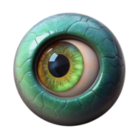 striking rustic A realistic, scalebasilisk eye, with a vertical pupil, studio lighting, front view, isolateon transparent background,high-resolution product photography studio quality png