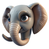 splendiremarkable Close-up of elephant eye, long eyelashes, studio lighting, photorealistic, isolateon transparent background,high-resolution product photography png