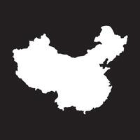 China Map Icon element. vector