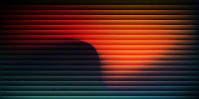 Texture featuring vibrant gradient shades with bright, smooth, fluted vertical lines. Bold and dynamic futuristic neon design seamlessly blending smooth tones and radiant colors, visual art project. vector