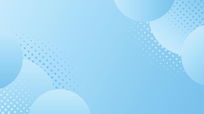 calming light blue abstract background with halftone dot accents and soft circle patterns