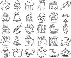 Elegant Eye Catching Crisma's Icons vector