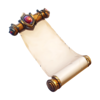 a scroll with a scroll on it png