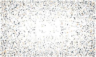 Abstract confetti background. Neutral color palette of beige, black, and white creates a versatile, celebratory, and subtly textured design. vector