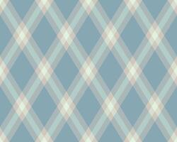 Elegant pastel blue and beige diagonal plaid pattern. Perfect for textile design, website backgrounds, or wrapping paper. Subtle yet stylish, this image evokes a sense of calm and sophistication. vector