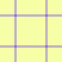 Elegant pastel yellow and lilac plaid pattern. Perfect for backgrounds, textiles, packaging, and website design. This minimalist, geometric design evokes feelings of calm and sophistication. vector