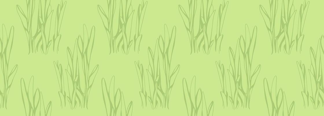 Serene pastel green background featuring a repeating pattern of stylized grass or reeds. Ideal for ecofriendly branding, springsummer themes, natureinspired designs, and website backgrounds.