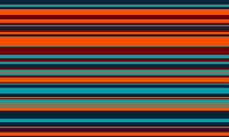 Vibrant horizontal stripes in teal, orange, and dark hues create a dynamic, modern background. Perfect for websites, presentations, or textile designs, this image conveys energy and style. vector