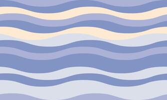 Serene pastel wave pattern. Perfect for backgrounds, website design, textiles, or any project needing a calming, modern aesthetic. The gentle curves evoke feelings of peace and tranquility. vector