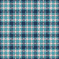 Pixelated plaid pattern in cool tones. A seamless tartan design evoking vintage aesthetics. Great for backgrounds, textiles, or retrothemed graphics. vector
