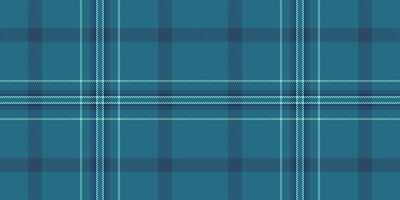 Elegant teal and white plaid pattern. Perfect for textile design, website backgrounds, or fashion projects. vector