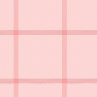 Delicate pink plaid pattern, perfect for backgrounds, textiles, or feminine designs. Subtle texture and soft color evoke feelings of calm and serenity. vector