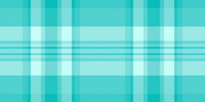 Seamless teal and white plaid pattern. Perfect for backgrounds, textiles, or website design. This soft, subtle texture evokes calmness and sophistication. vector