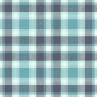 Seamless teal and gray herringbone plaid pattern. Perfect for textile design, apparel, or website backgrounds. vector