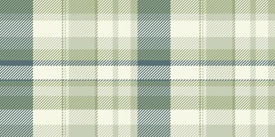 Subtle sage green and cream plaid pattern. Perfect for textile design, wallpaper, or website backgrounds. Evokes a sense of calm and natural elegance. vector