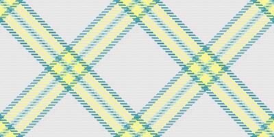 Elegant pastel yellow and teal plaid pattern. Perfect for textile design, website backgrounds, or scrapbooking projects. vector