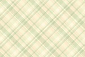 Subtle sage and cream diagonal plaid pattern. Perfect for backgrounds, textiles, or stationery designs. Evokes feelings of calm and sophistication. vector