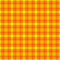 Man check textile, ornament background pattern seamless. Layer plaid fabric texture tartan in bright color. vector