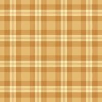 Elegant beige and gold plaid pattern. Perfect for textile design, website backgrounds, or fallthemed projects. This subtle yet sophisticated texture evokes feelings of warmth and comfort. vector
