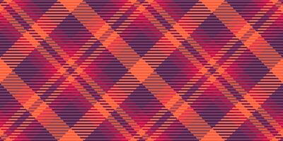 Vibrant diagonal plaid pattern in warm autumnal hues. Perfect for textile design, fallthemed projects, or adding a touch of rustic charm to your designs. vector