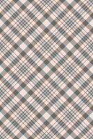 Website seamless check tartan, cool texture plaid. Close-up fabric background textile pattern in light and orange colors. vector