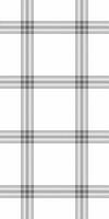Packing textile check texture, neat background pattern seamless. Merry christmas plaid fabric tartan in white and black colors. vector