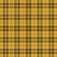 Elegant gold and brown plaid pattern. Perfect for autumnal designs, textile projects, or adding a touch of classic style to your work. vector