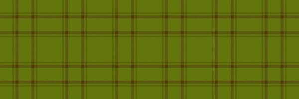 Subtle olive green and brown plaid pattern. Perfect for backgrounds, textile designs, or wrapping paper. Evokes feelings of nature, calmness, and rustic charm. vector